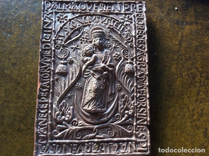 Arte: Virgen vaciada en terracota - Foto 1