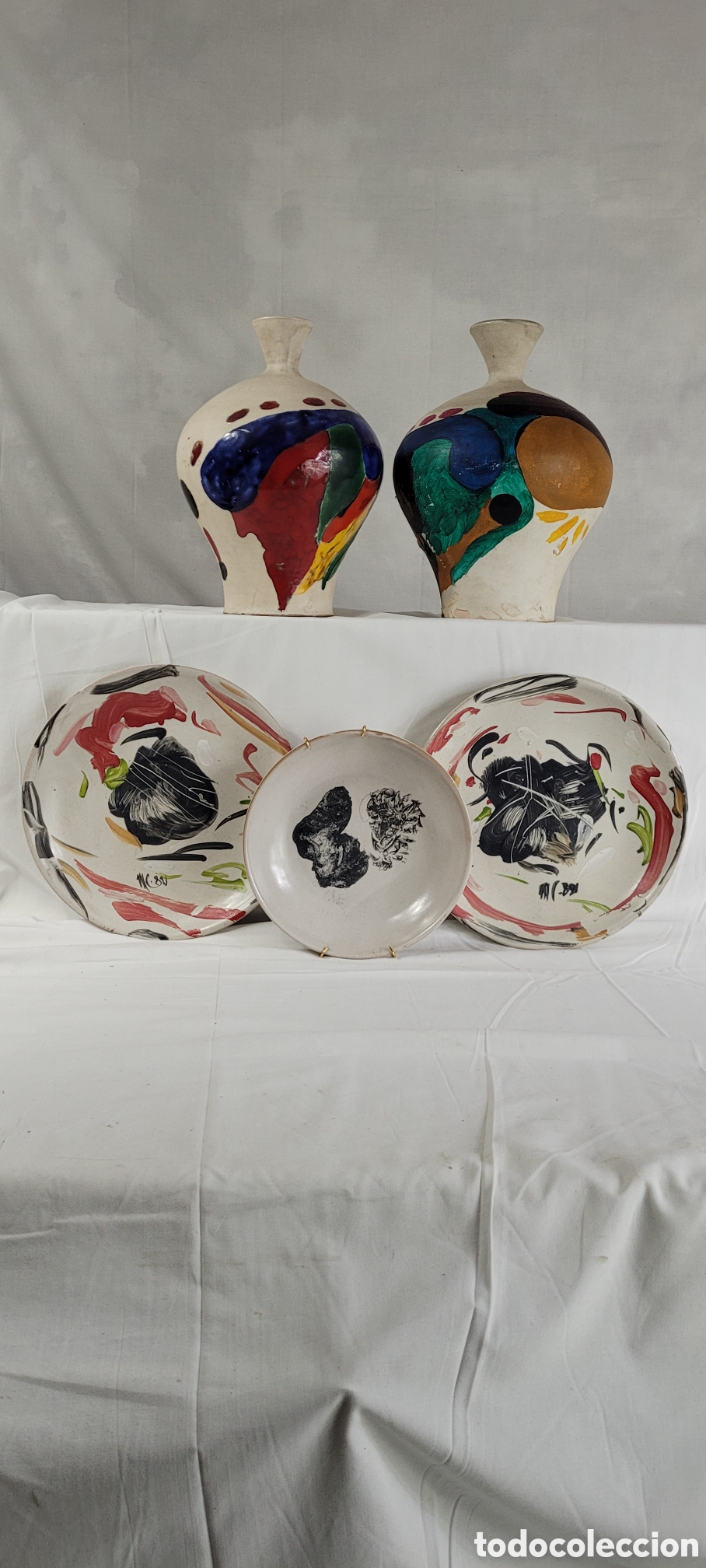Arte: Ceramicas De Modest Cuixart (Lyon 1982) - Foto 2