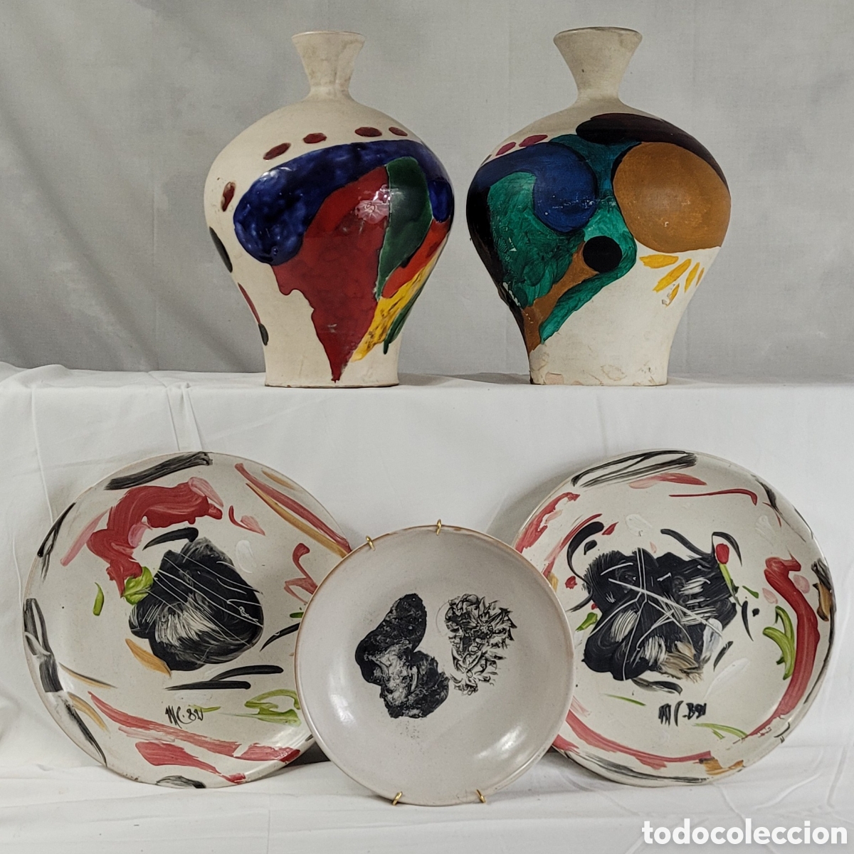 Arte: Ceramicas De Modest Cuixart (Lyon 1982) - Foto 1