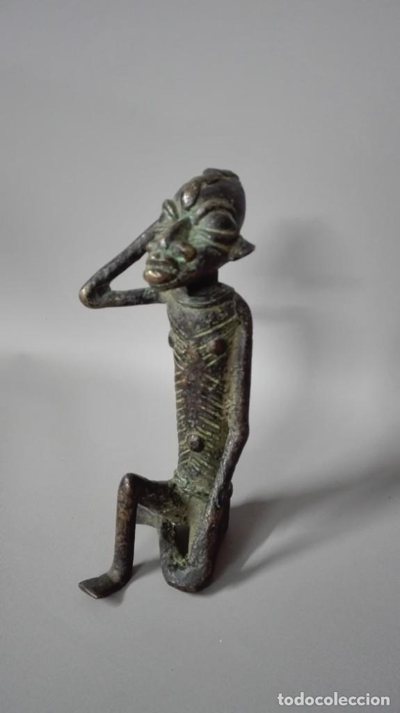 Arte: Figura bronce africano - Foto 4