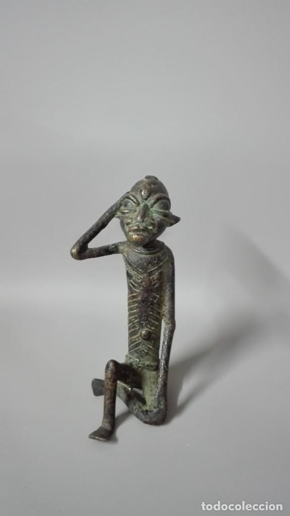 Arte: Figura bronce africano - Foto 2