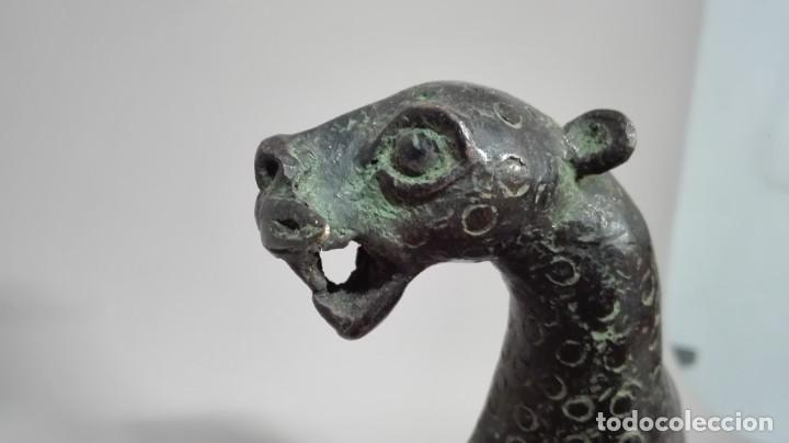 Arte: Leopardo bronce Ben&iacute;n - Foto 1