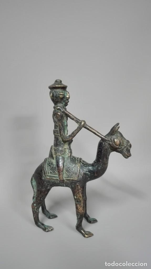 Arte: Jinete bronce africano - Foto 4