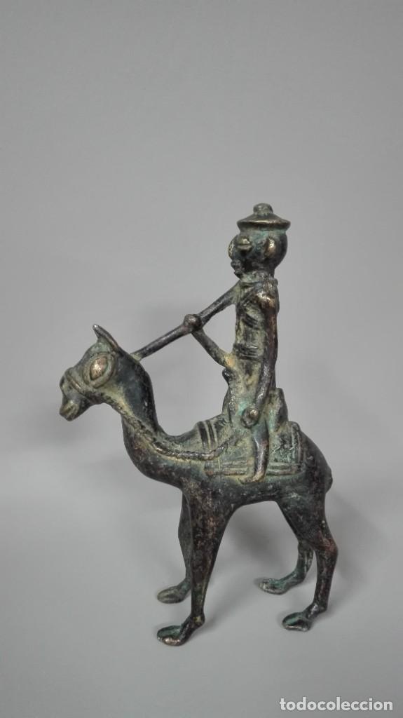 Arte: Jinete bronce africano - Foto 3