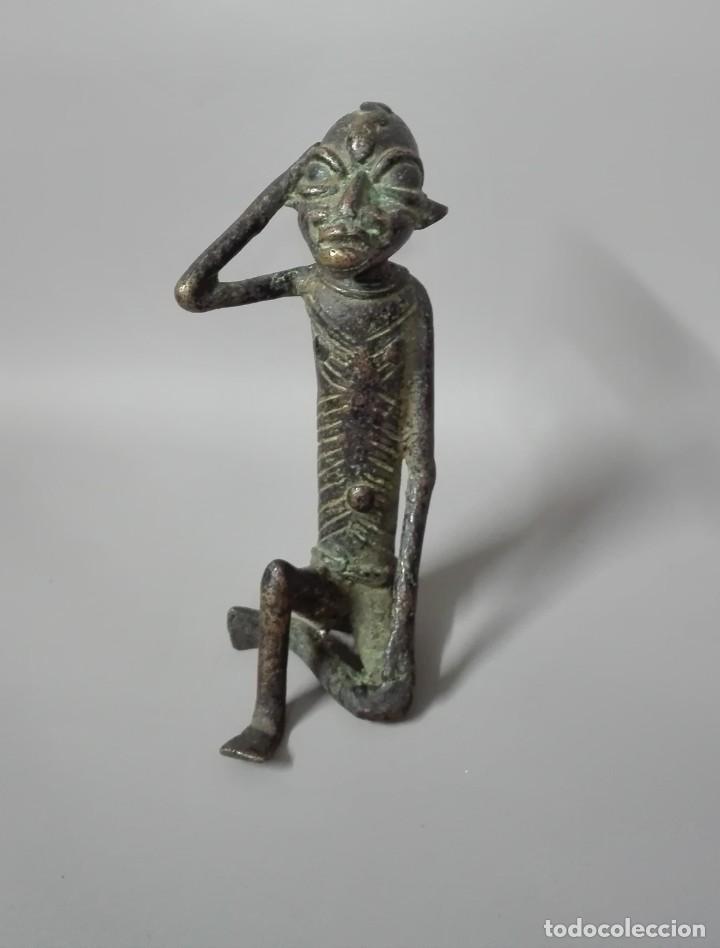 Arte: Figura bronce africano - Foto 1