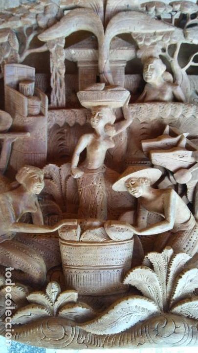 Arte: Talla madera oriental - Foto 6