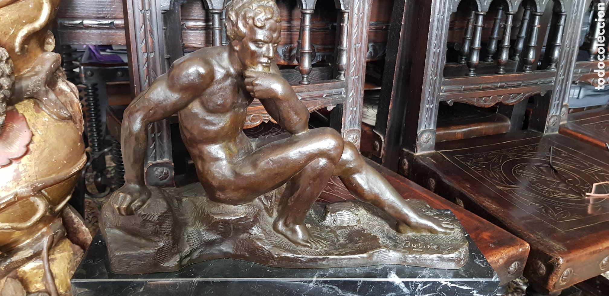 Arte: Bronce franc&eacute;s, Alexandre Ouline - Foto 3