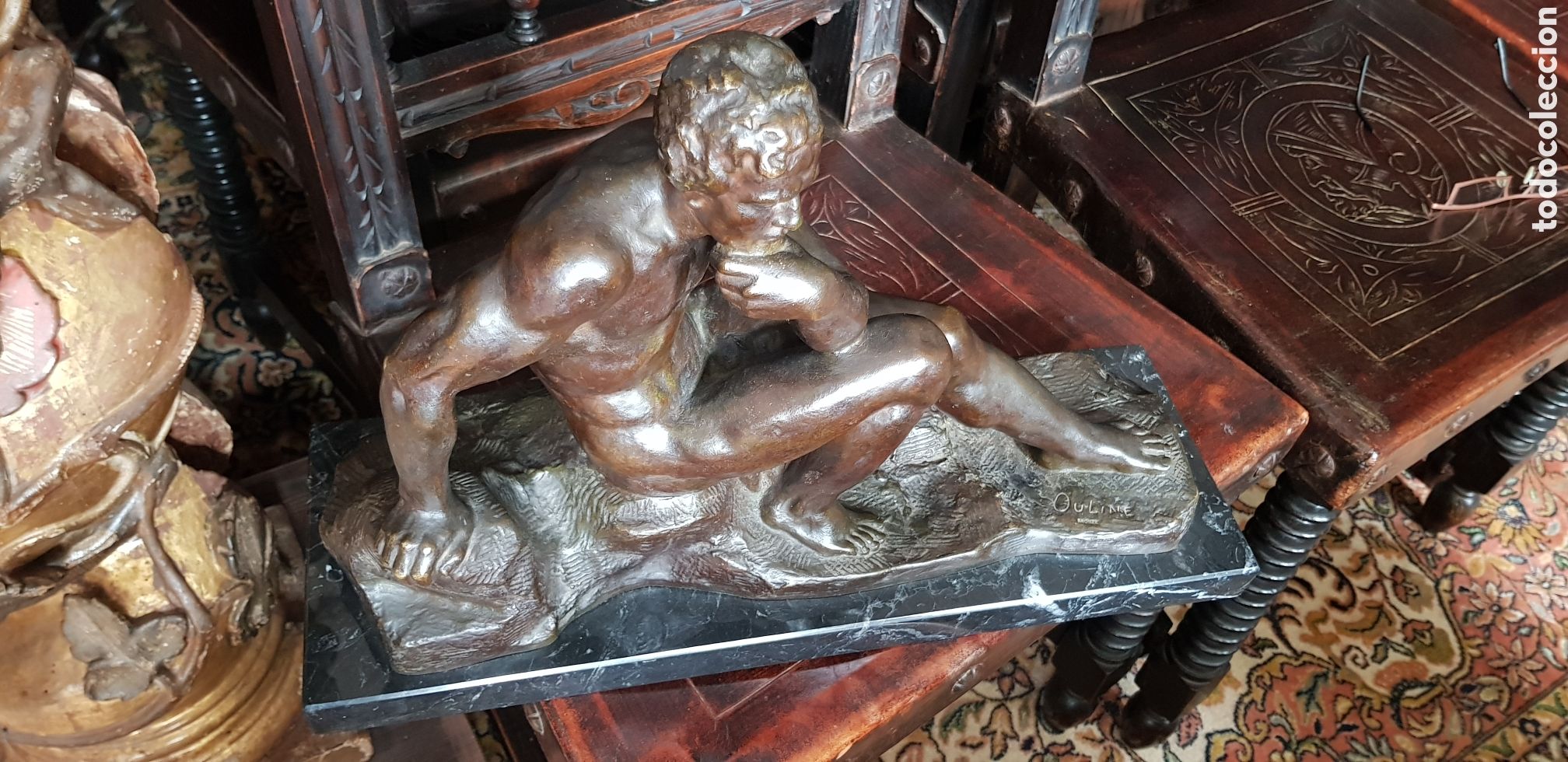 Arte: Bronce franc&eacute;s, Alexandre Ouline - Foto 5