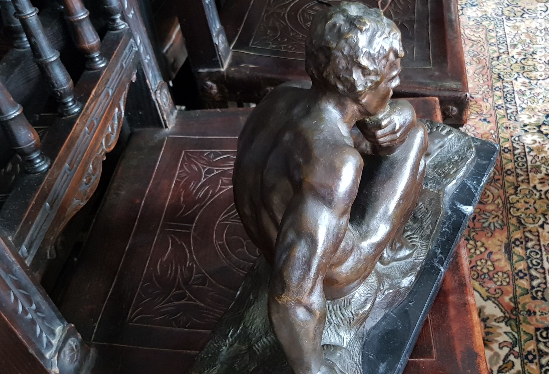 Arte: Bronce franc&eacute;s, Alexandre Ouline - Foto 6