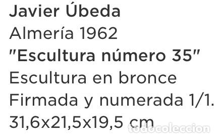 Arte: JAVIER &Uacute;BEDA ESCULTURA - Foto 8