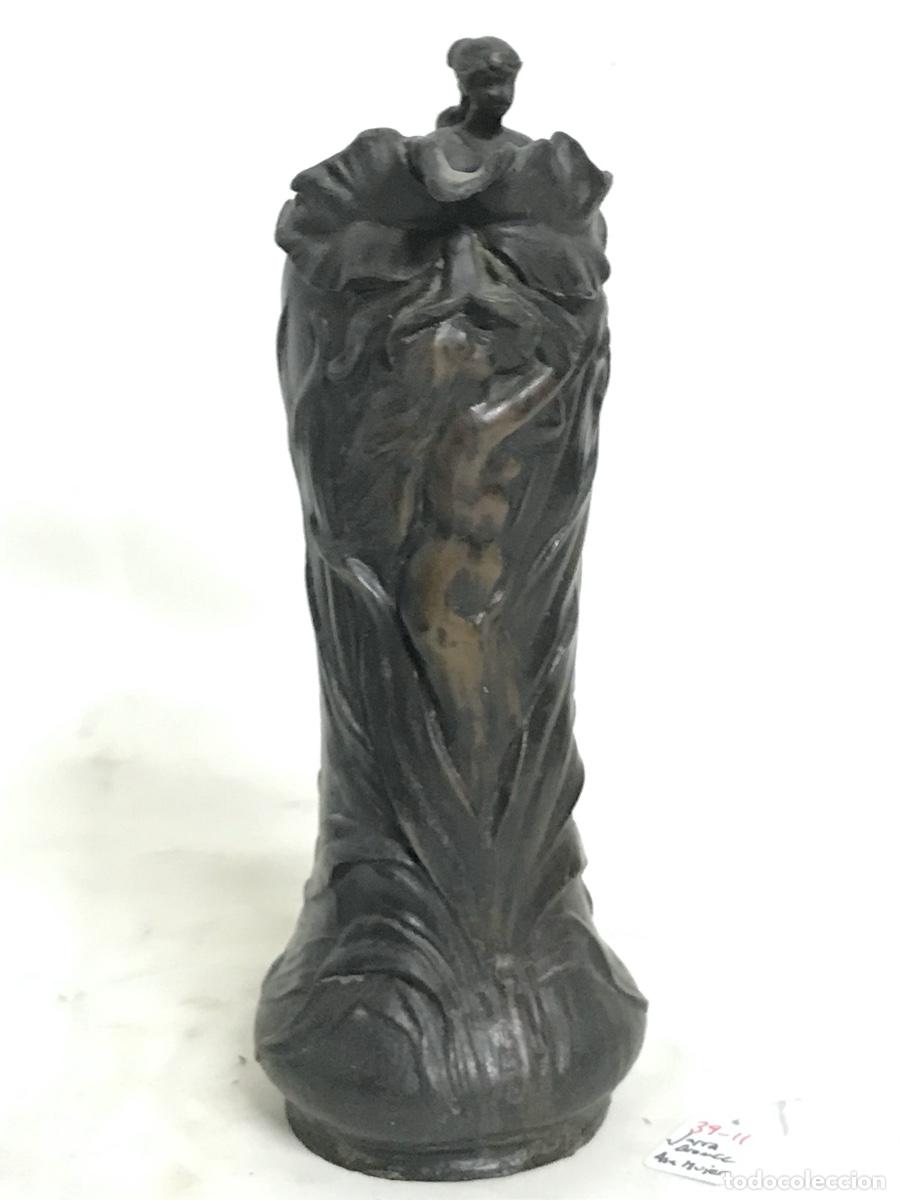 Arte: Jarra Bronce asa mujer - Foto 2