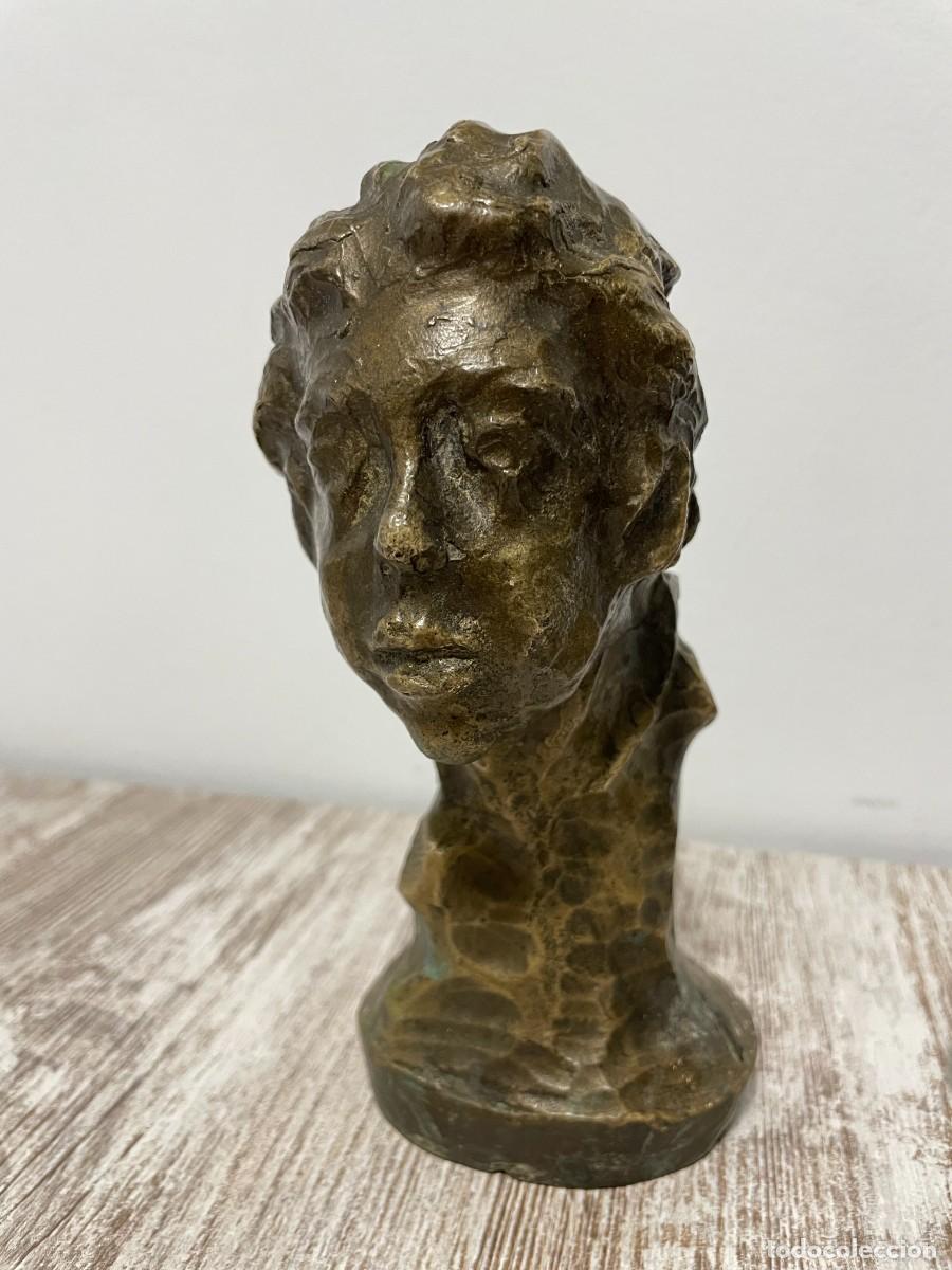 Arte: BUSTOS - ESCULTURAS CABEZAS BRONCE - Foto 2