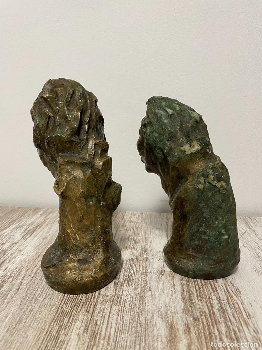 Arte: BUSTOS - ESCULTURAS CABEZAS BRONCE - Foto 8