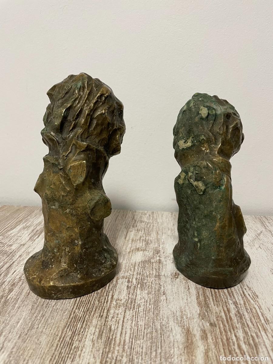 Arte: BUSTOS - ESCULTURAS CABEZAS BRONCE - Foto 10