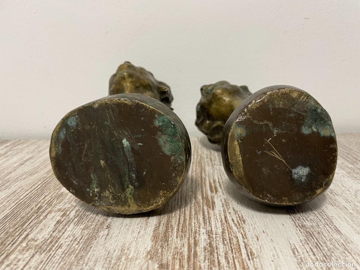 Arte: BUSTOS - ESCULTURAS CABEZAS BRONCE - Foto 12