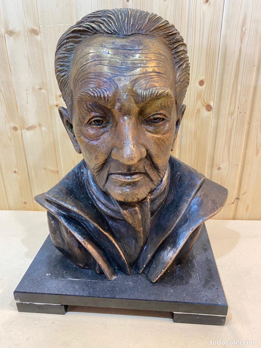 Arte: BUSTO DE BRONCE TAMA&Ntilde;O REAL - Foto 2