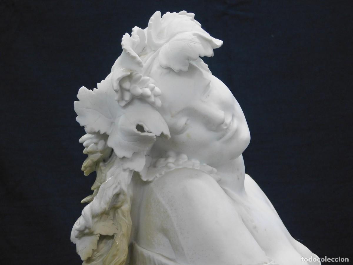 Arte: Busto mujer Porcelana Biscuit - Foto 6