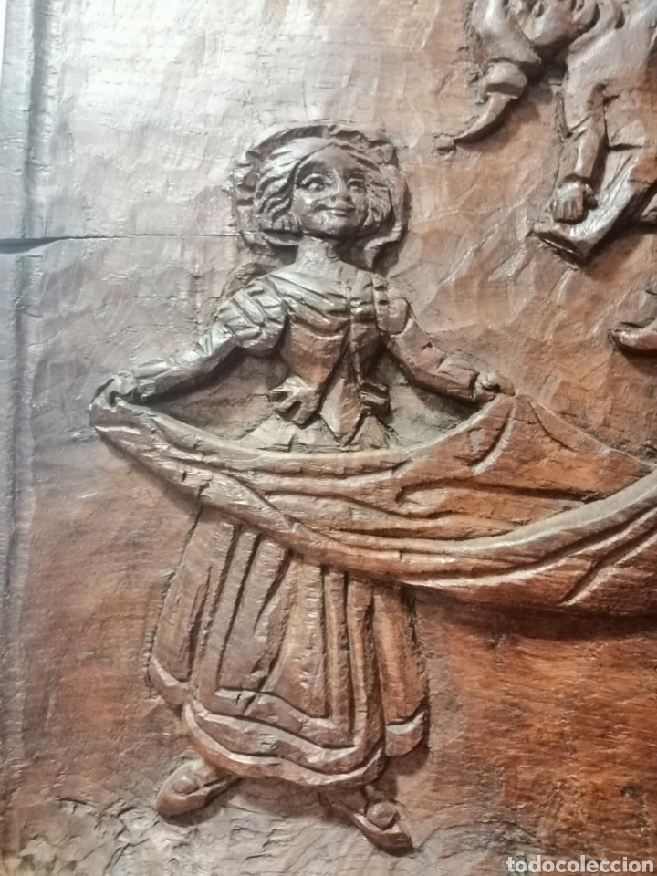 Arte: Talla en madera representando obra de Goya - Foto 4