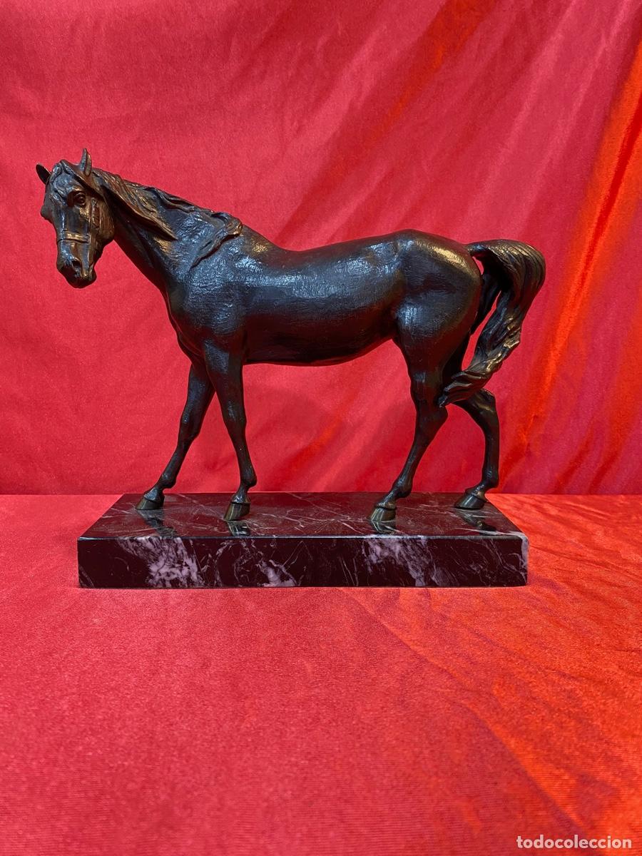 Arte: ESCULTURA CABALLO DE BRONCE - Foto 1