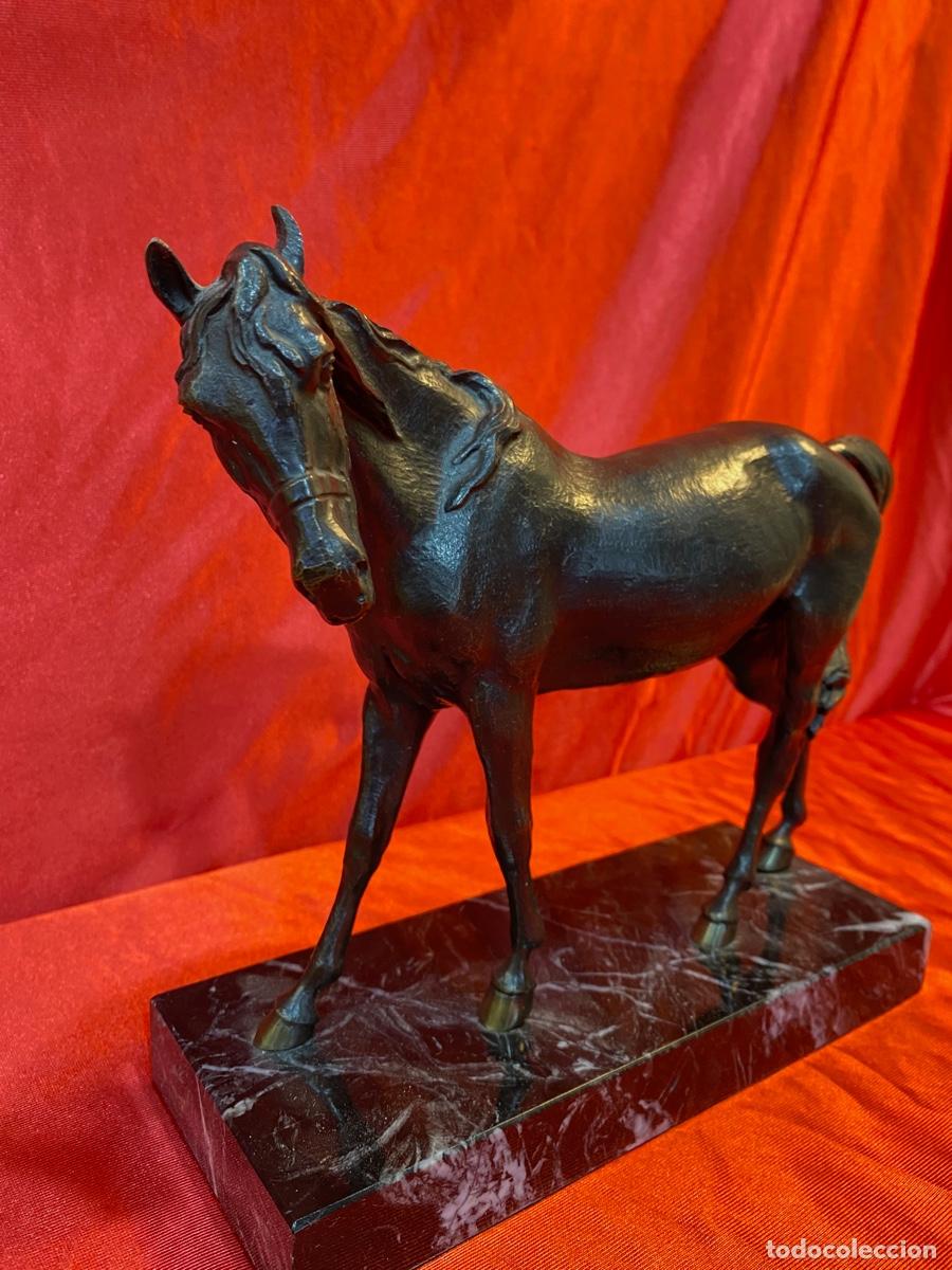 Arte: ESCULTURA CABALLO DE BRONCE - Foto 3