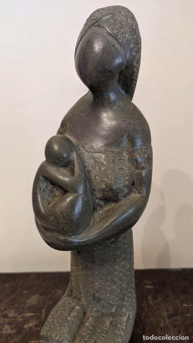 Arte: MATERNIDAD TALLA EN PIEDRA - Foto 1