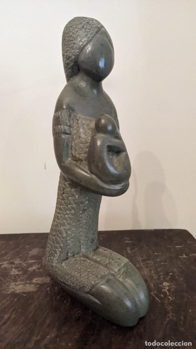 Arte: MATERNIDAD TALLA EN PIEDRA - Foto 4