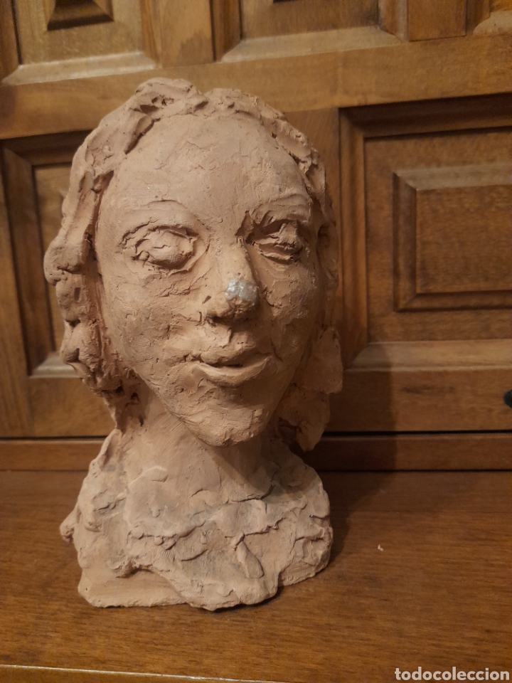 Arte: Busto de terracota - Foto 1