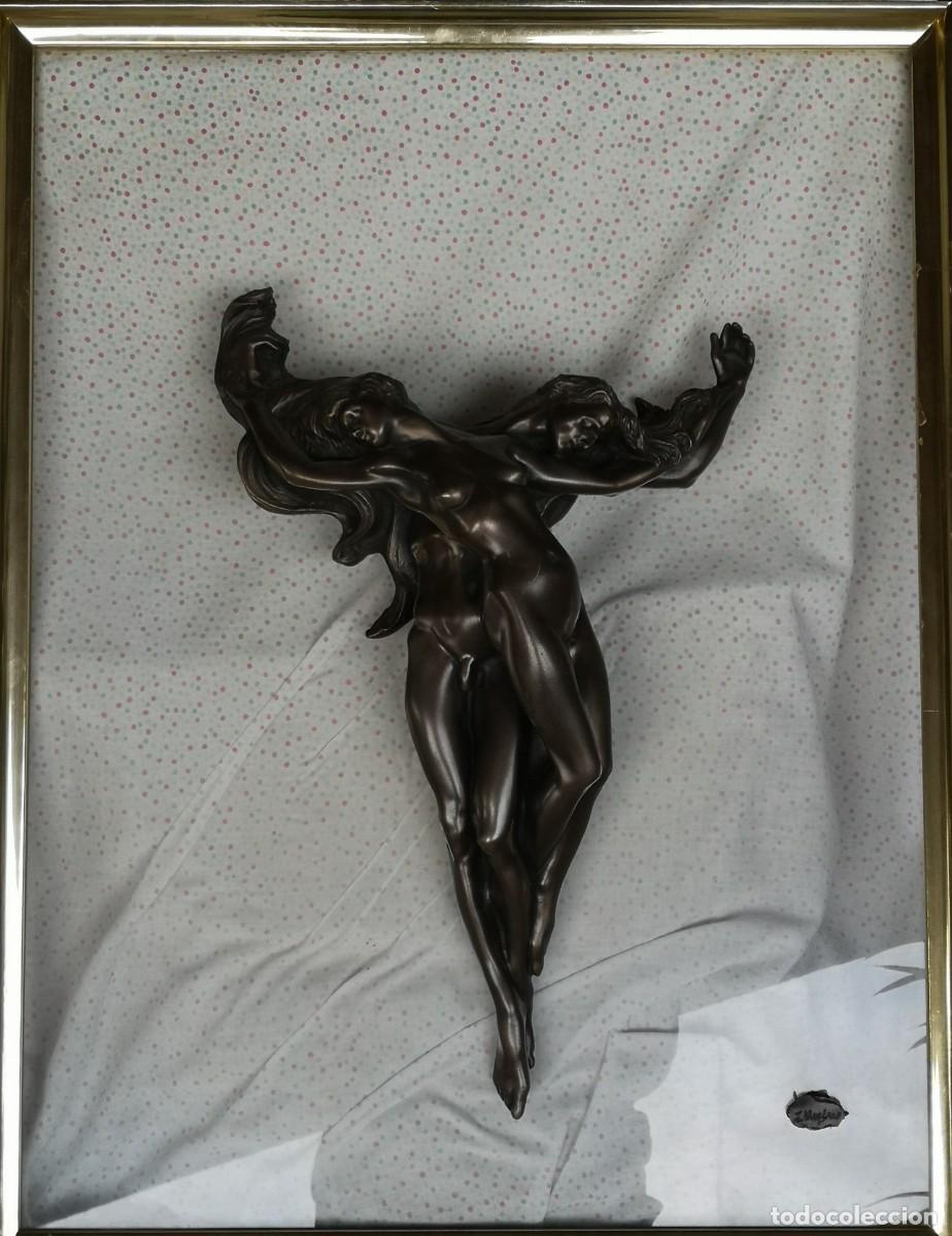 Arte: Bronce con dos figuras - Foto 1