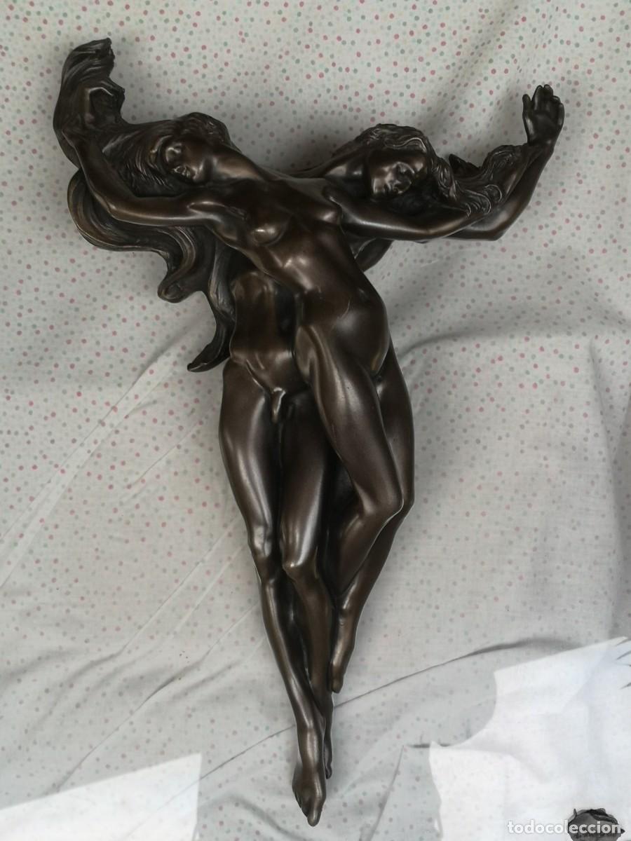 Arte: Bronce con dos figuras - Foto 2