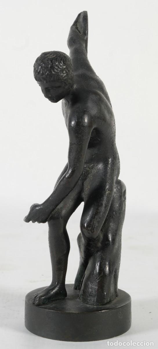 Arte: Disc&oacute;bolo en bronce finales siglo XIX - Foto 4
