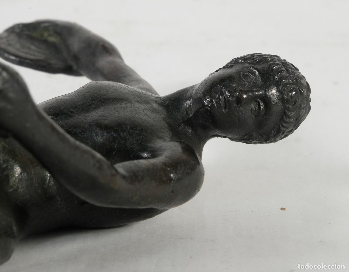 Arte: Disc&oacute;bolo en bronce finales siglo XIX - Foto 5
