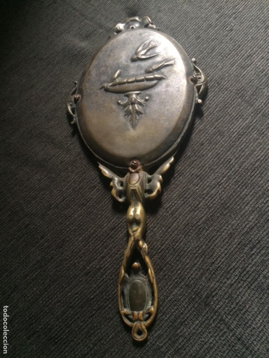 Arte: Espejo bronce xix - Foto 1