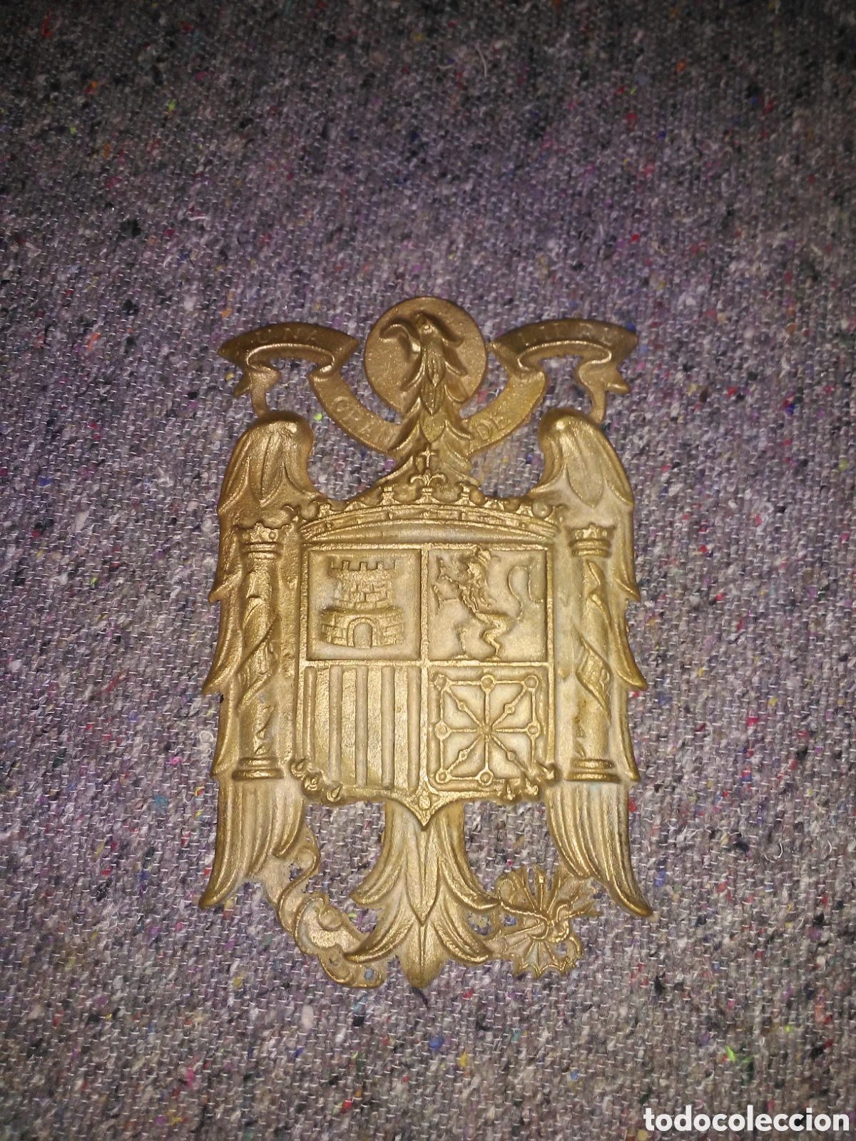 Arte: Escudo de Espa&ntilde;a preconstitucional en bronce - Foto 4