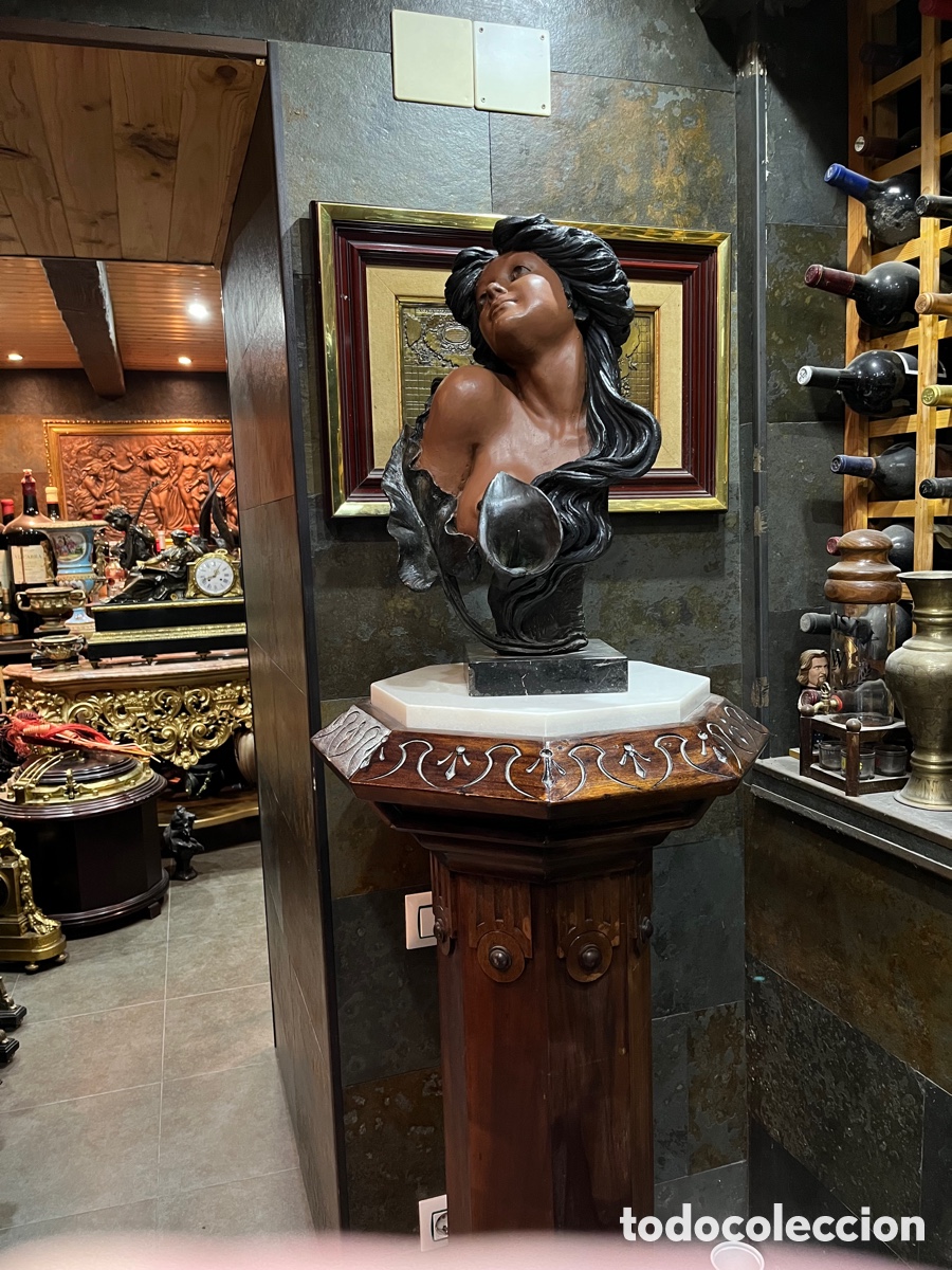 Arte: Busto de bronce - Foto 1