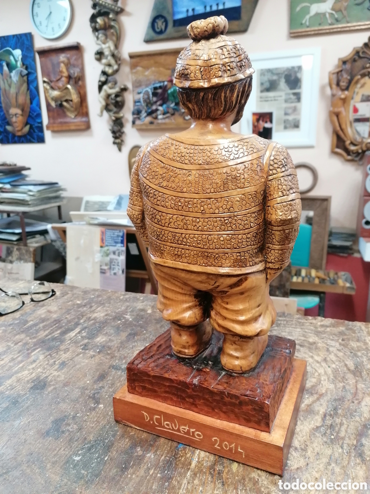 Arte: Marinero tallado madera - Foto 2