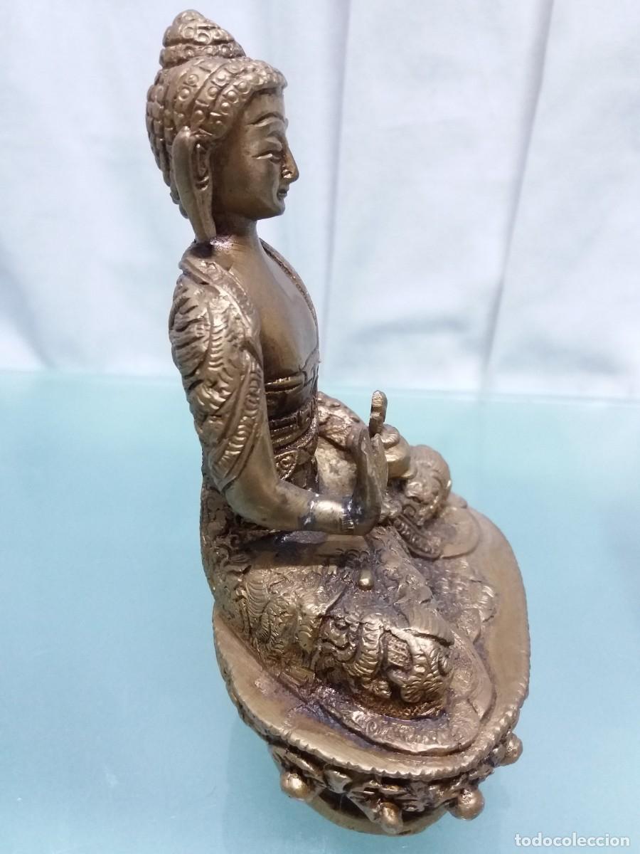 Arte: BUDA VITARKA MUDRA EN BRONCE - Foto 3