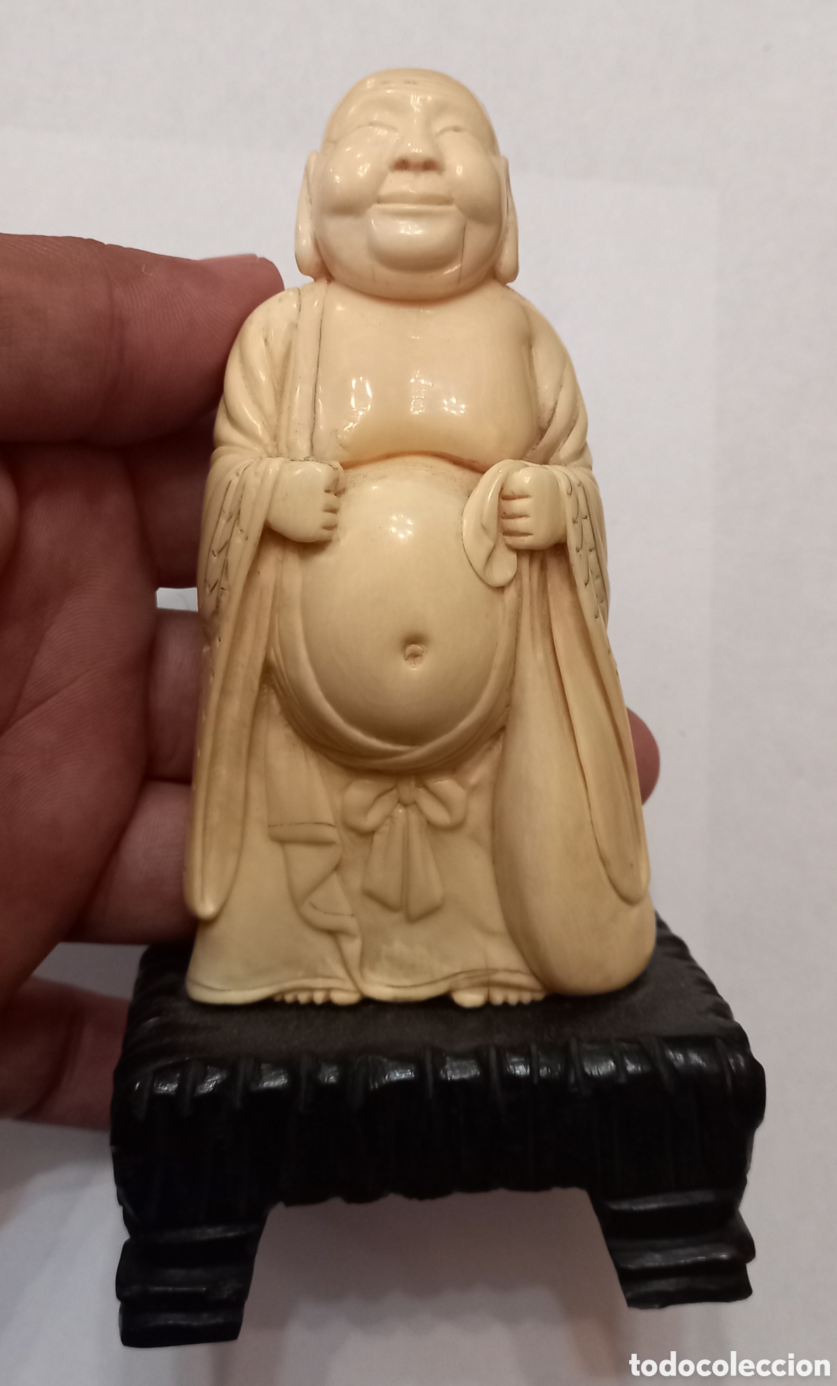 Arte: Antiguo buda de Marfil - Foto 8