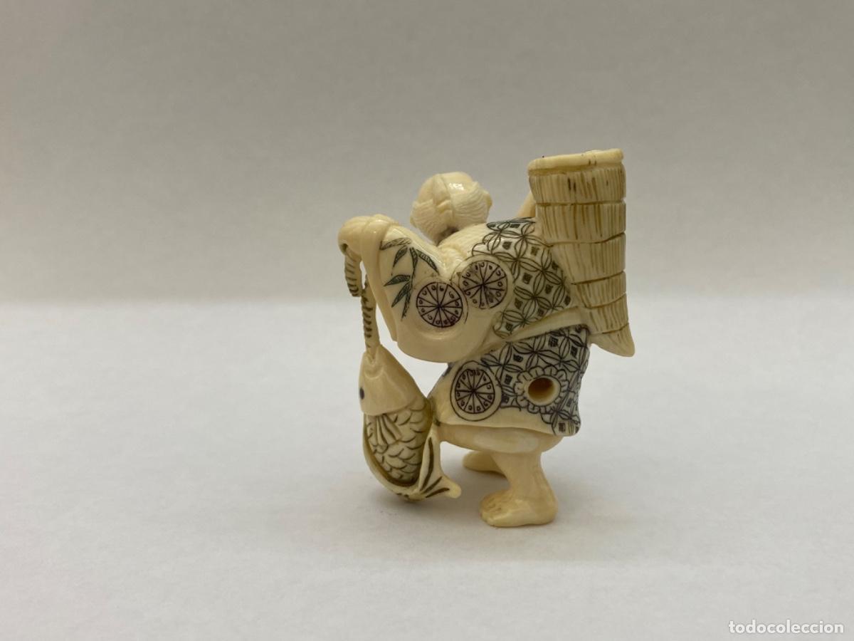 Arte: Netsuke antiguo - Foto 2