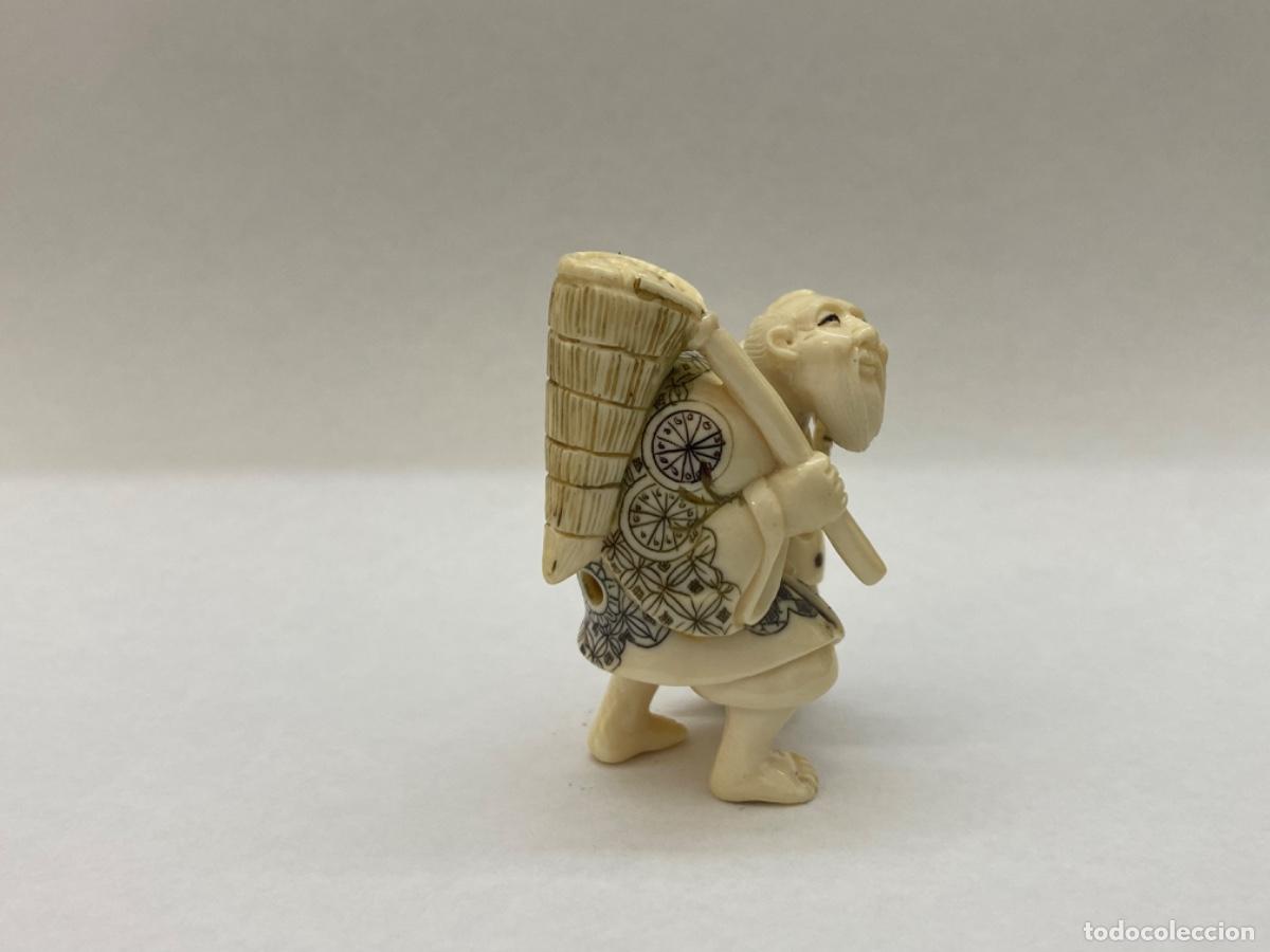Arte: Netsuke antiguo - Foto 3
