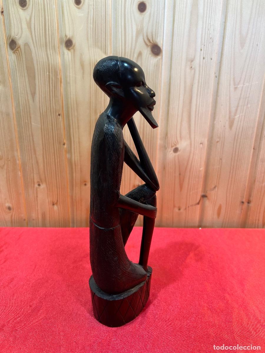 Arte: FIGURA MADERA EBANO - Foto 3