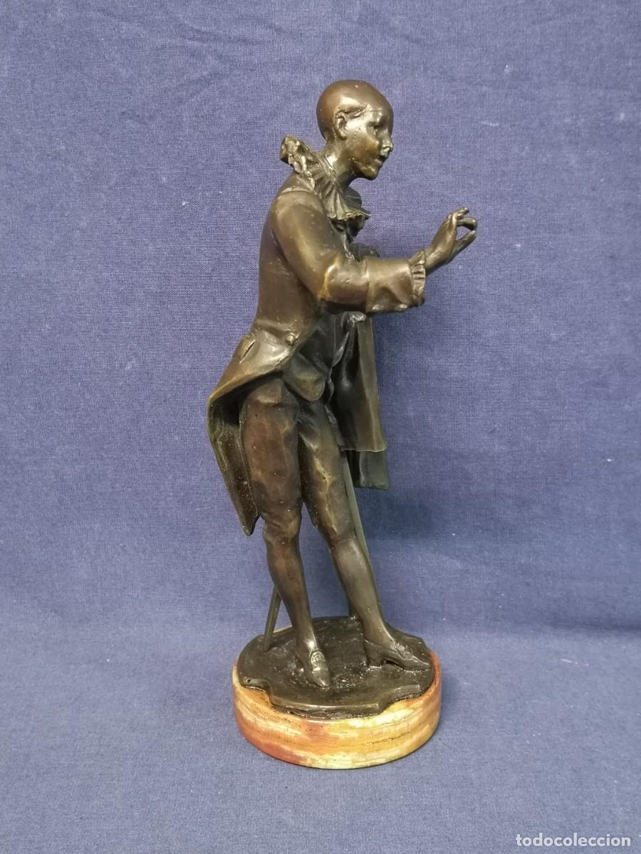 Arte: PIERROT EN BRONCE - Foto 2