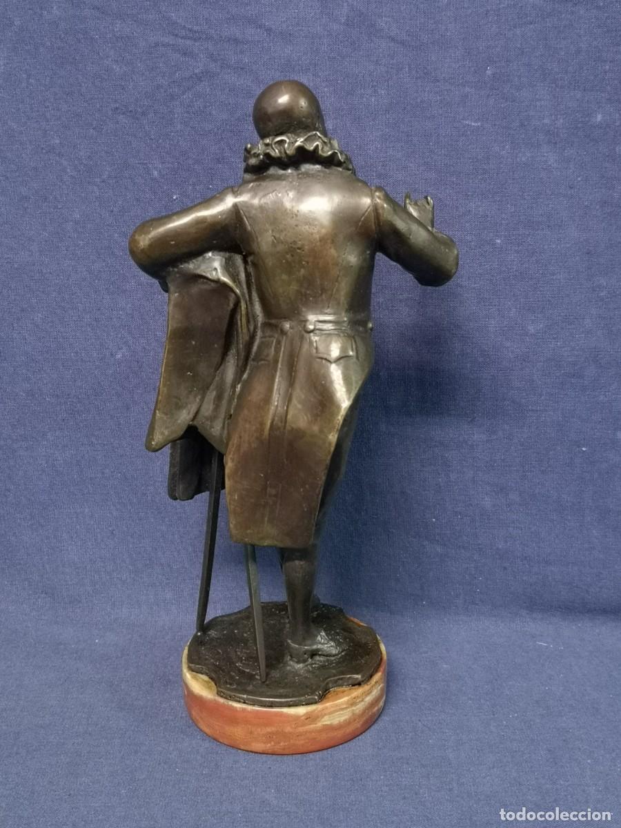 Arte: PIERROT EN BRONCE - Foto 3