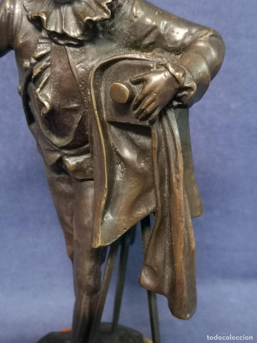 Arte: PIERROT EN BRONCE - Foto 6