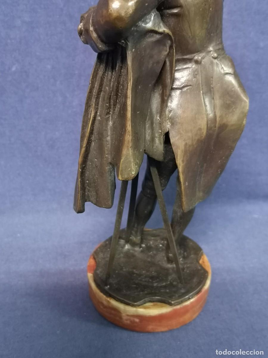 Arte: PIERROT EN BRONCE - Foto 7
