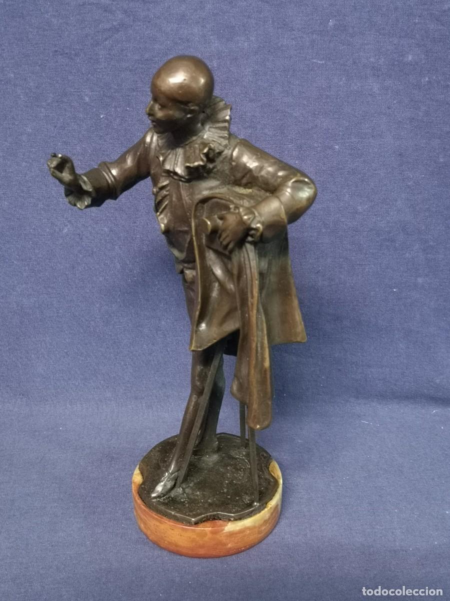 Arte: PIERROT EN BRONCE - Foto 9