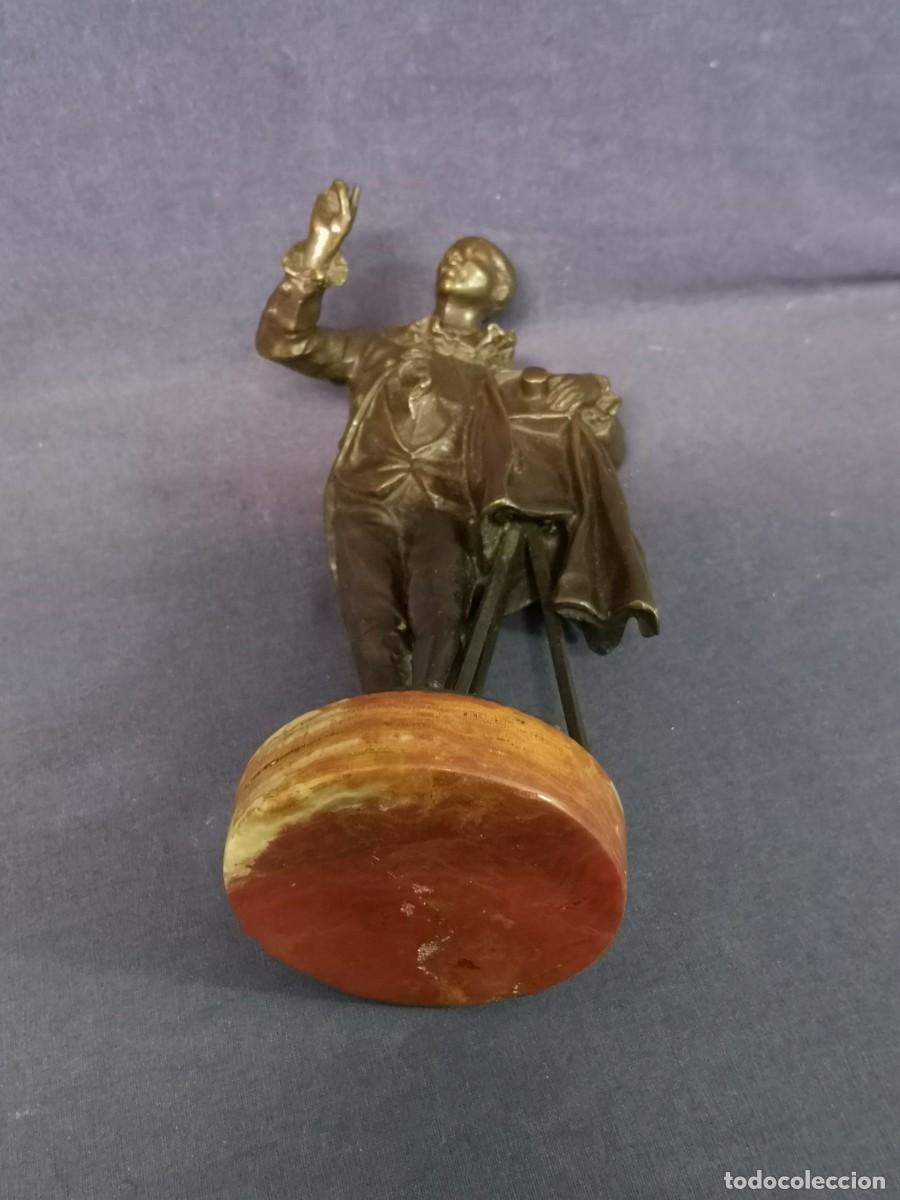 Arte: PIERROT EN BRONCE - Foto 10