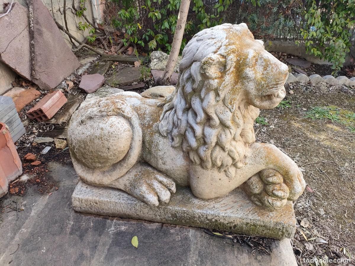 Arte: LEON DE PIEDRA JARDIN - Foto 1