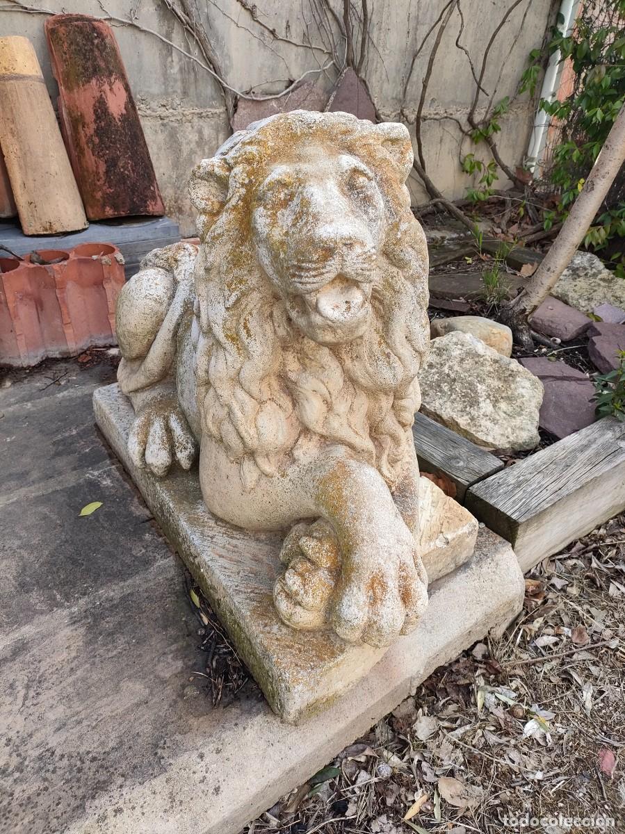 Arte: LEON DE PIEDRA JARDIN - Foto 2