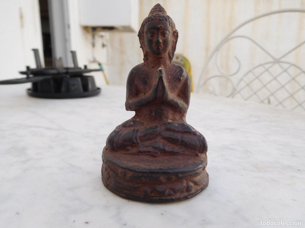 Arte: Buda antiguo de bronce - Foto 2