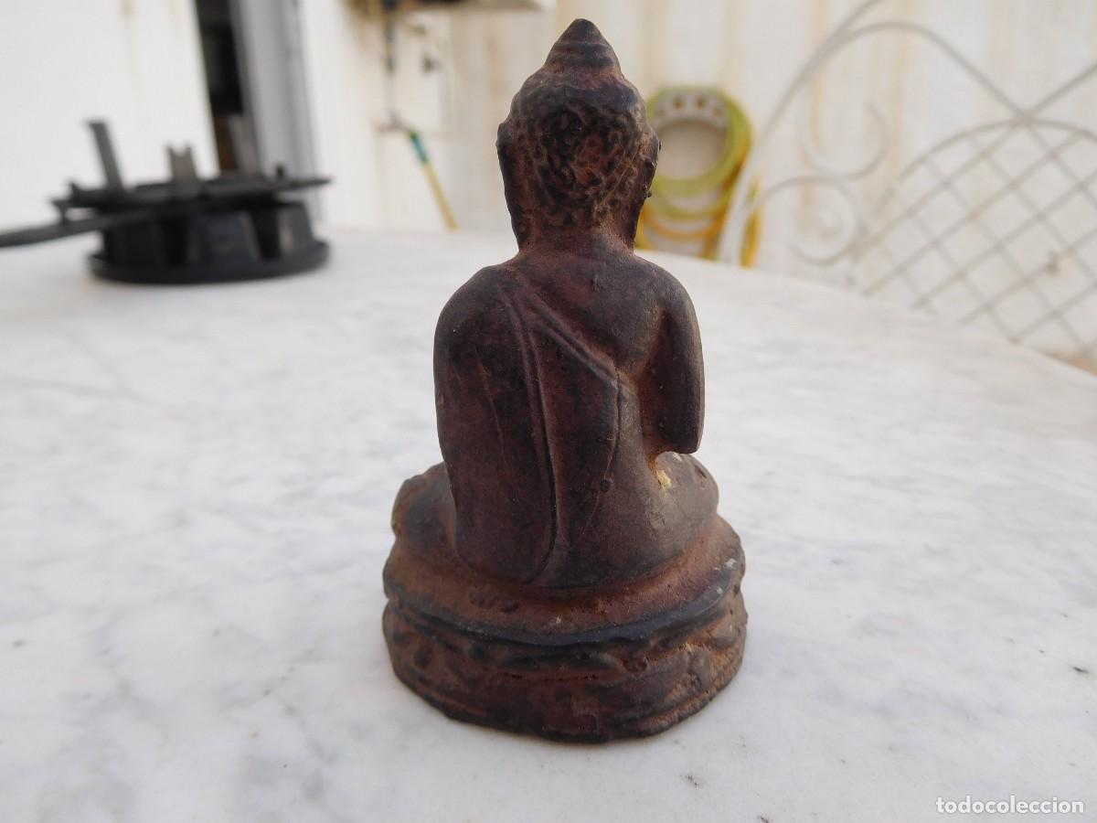 Arte: Buda antiguo de bronce - Foto 3